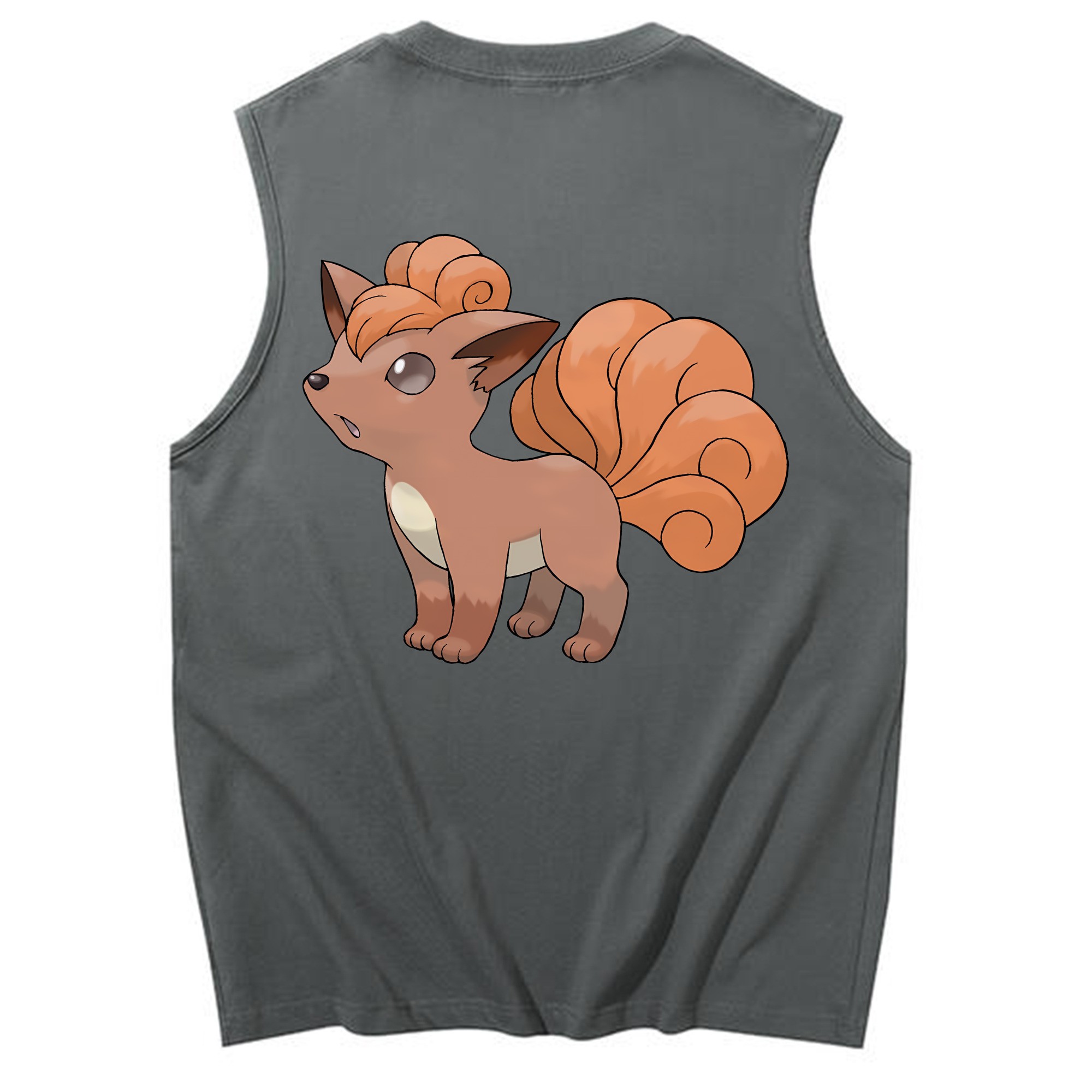 （画像用） ポケットモンスター Pokémon コットン100％タンクトップ（背面プリント）